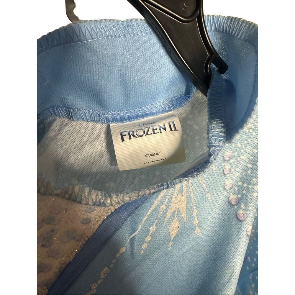 Disney Store Girls Frozen 2 Princess Elsa Traveling Outfit Blue Costume‎ Medium - Picture 9 of 11